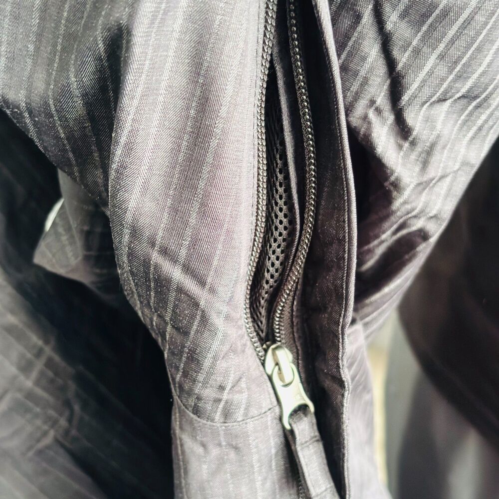 The North Face GORE-TEX PacLite Hooded Rain Jacket Black Gray Men's XL - Picture 8 of 15